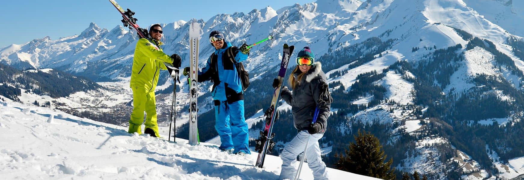 Ski rental Le Grand Bornand Intersport
